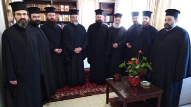 Photo of Συνάντηση του νέου Δ.Σ. του Συνδέσμου Κληρικών της Ιεράς Μητροπόλεως με τον Σεβασμ. Μητροπολίτη κ.κ. Γεράσιμο